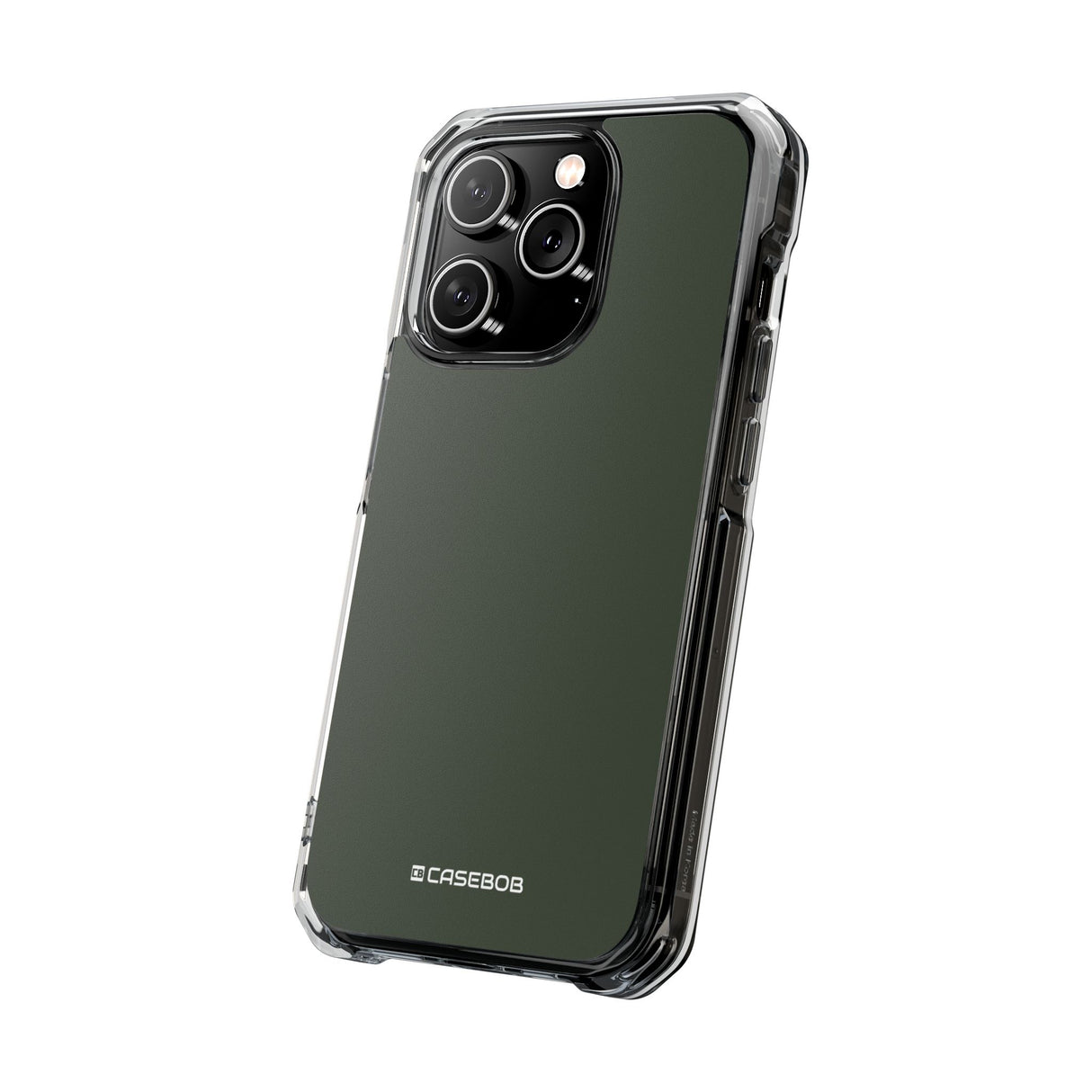 Kombu Green | Handyhülle für iPhone (Clear Impact Case – magnetisch) 