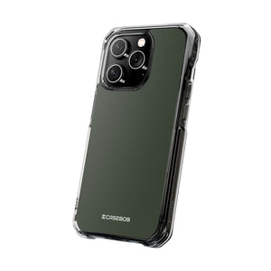 Kombu Green | Phone Case for iPhone (Clear Impact Case - Magnetic)