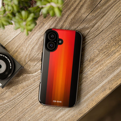 Fiery Symmetry Blaze - iPhone Case