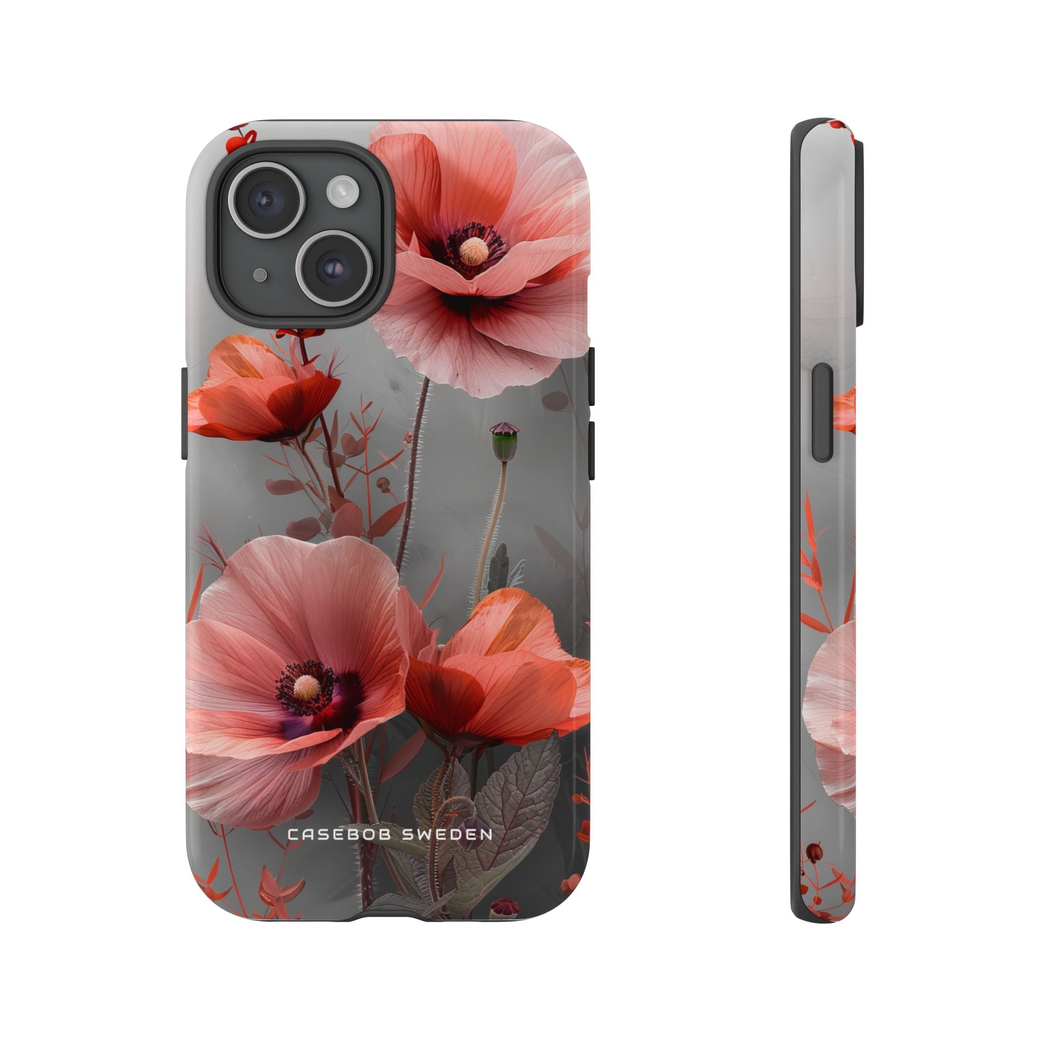 Ethereal Floral Elegance iPhone 15 - Tough Phone Case