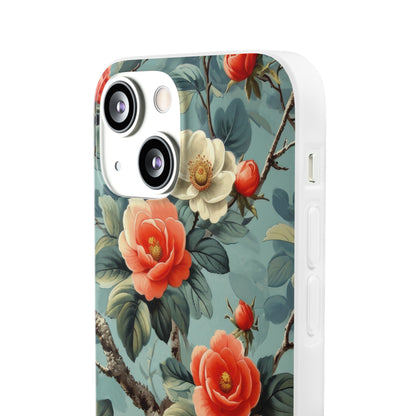 Coral Bloom iPhone 13 mini Case - Soft