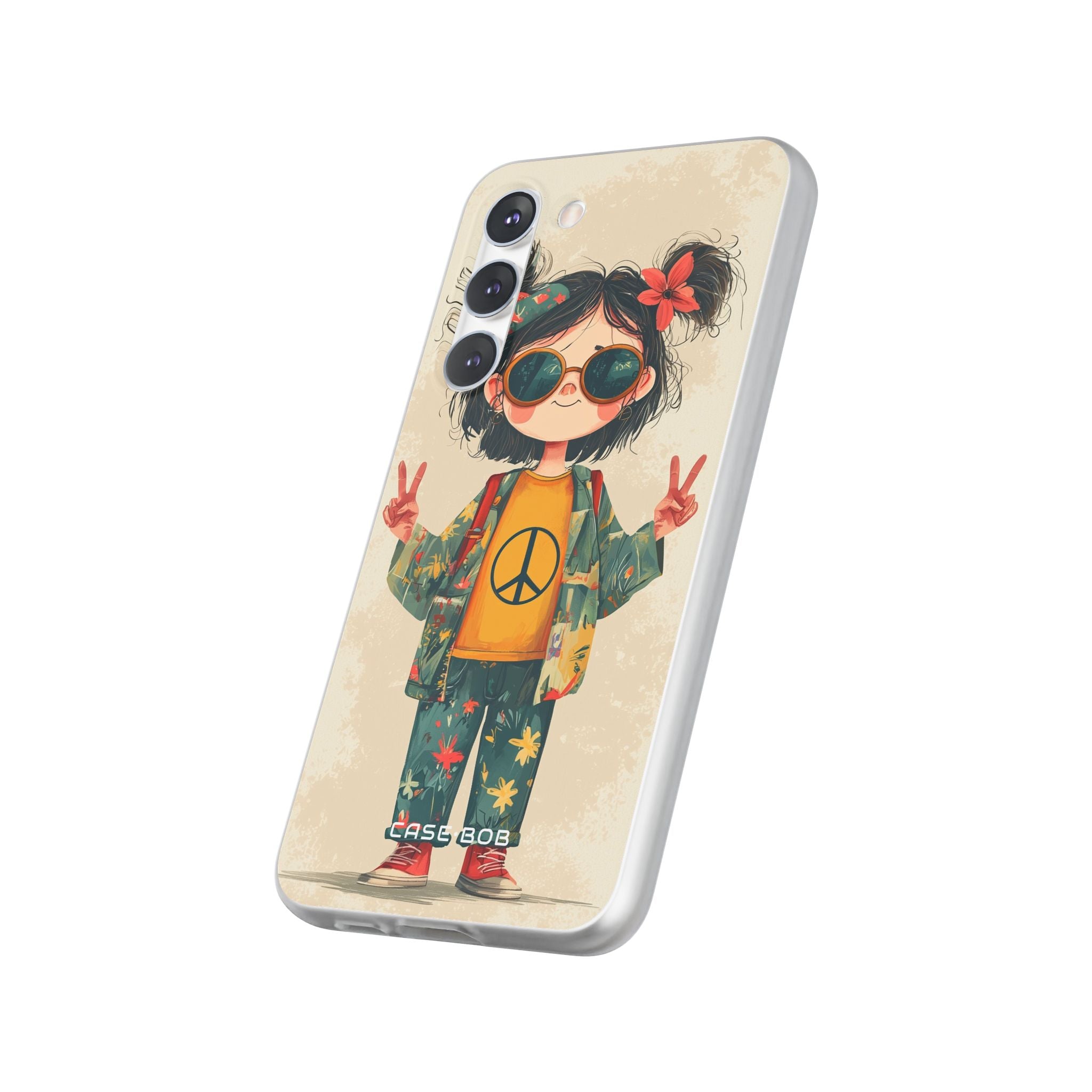 Peace Pigtails Samsung S23 Plus Case - Soft