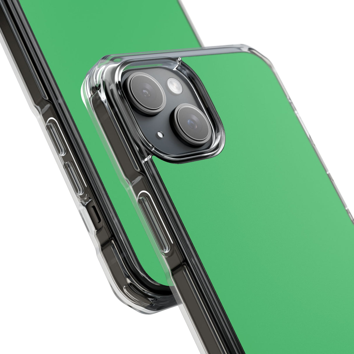 Emerald Green | Phone Case for iPhone (Clear Impact Case - Magnetic)