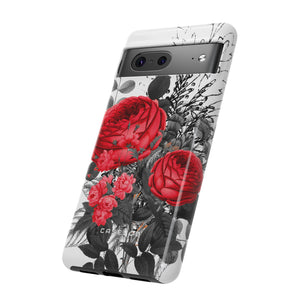 Roclops Gothic Flower - Protective Phone Case