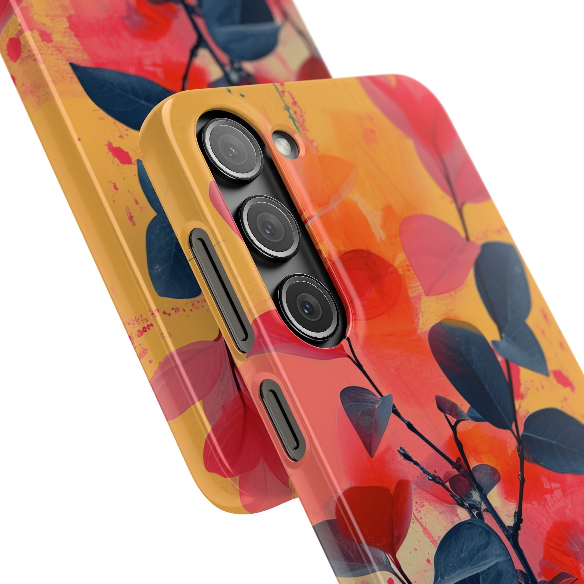 Vivid Floral Harmony Samsung S23 - Slim Phone Case