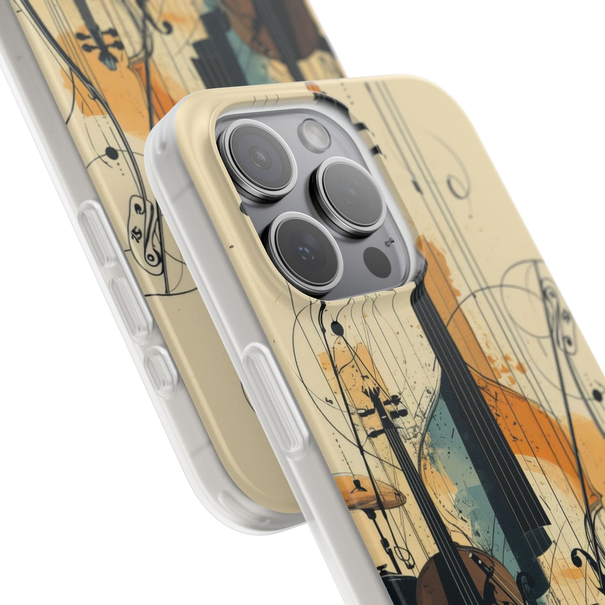 Strings in Motion | Flexible Phone Case for iPhone