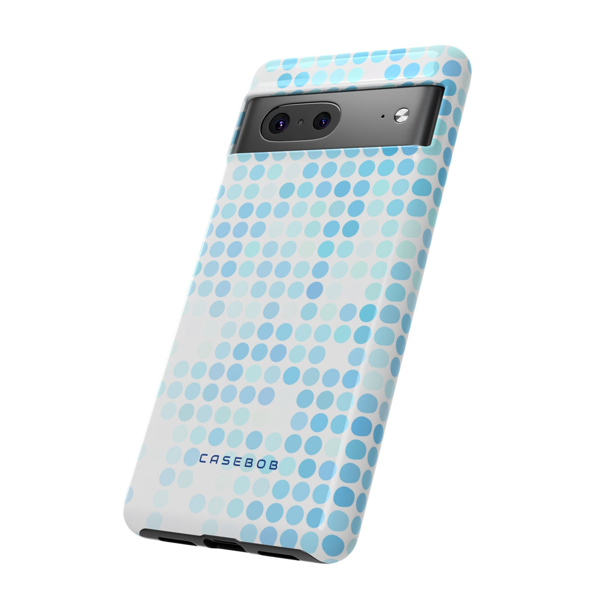 Blue Pixels - Protective Phone Case