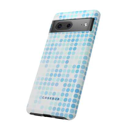 Blue Pixels - Protective Phone Case