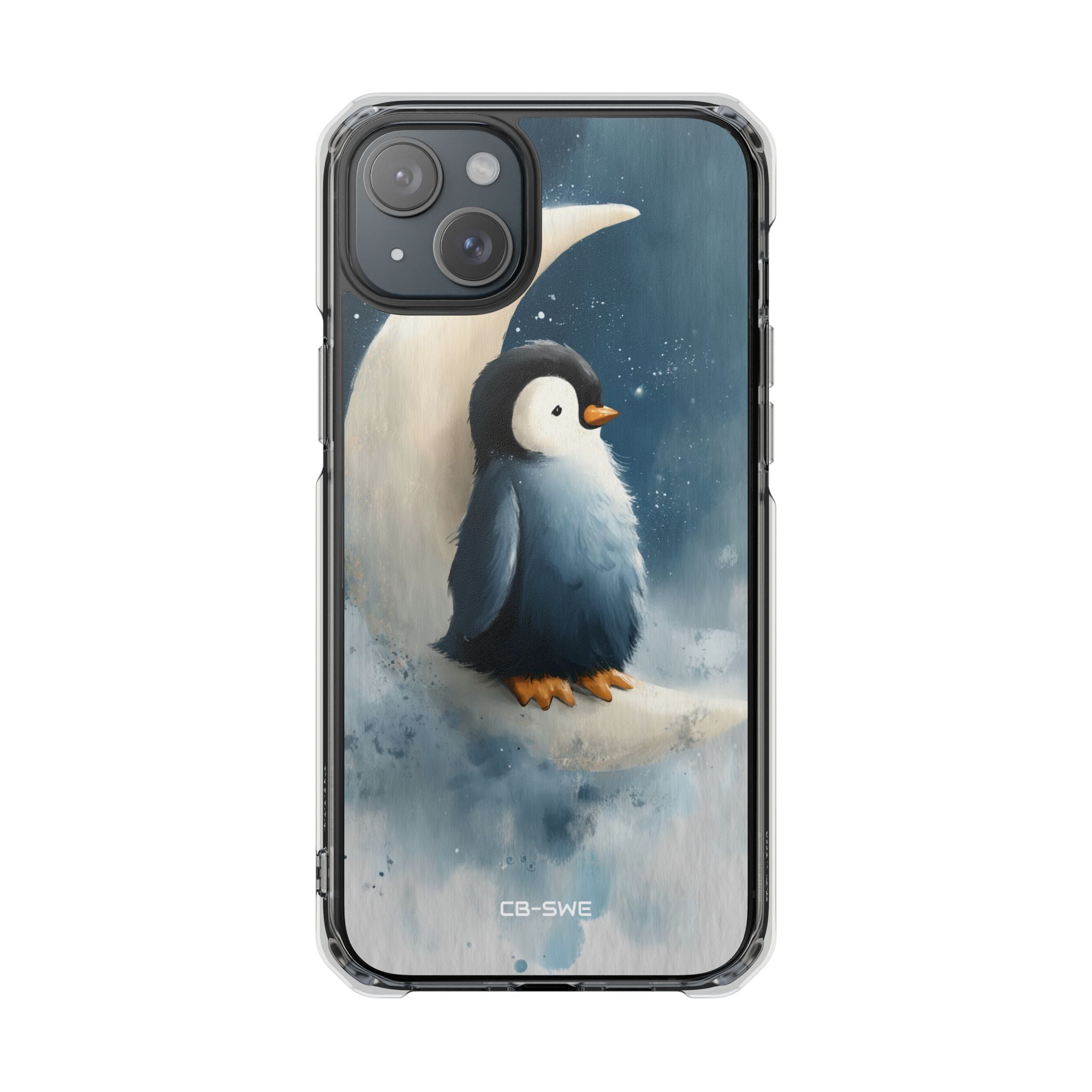 Crescent Moon Perch iPhone Case - Impact