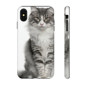 Forest Cat - Protective Phone Case