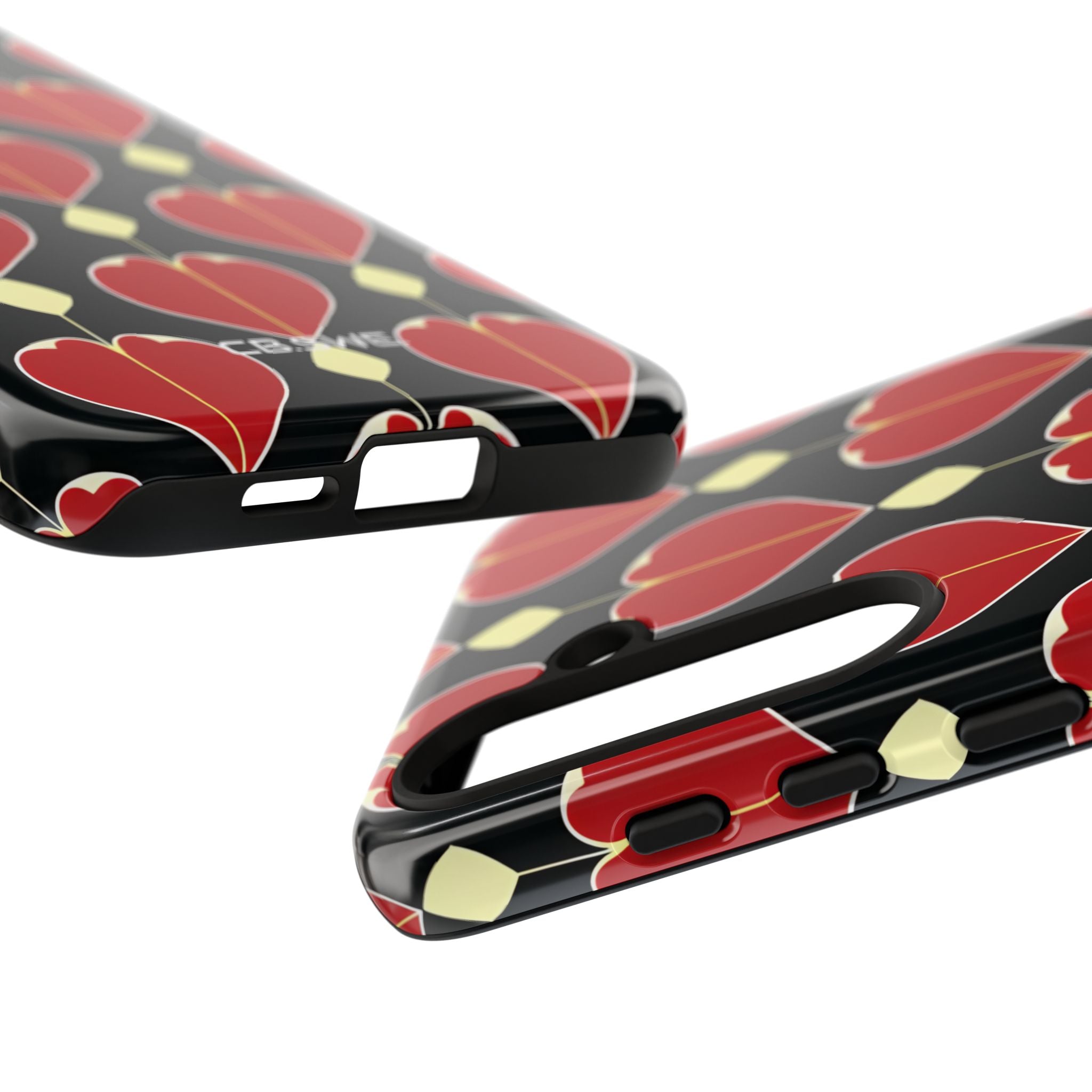 Symmetrical Heart Shape Seamless Colors Samsung S24 - Tough
