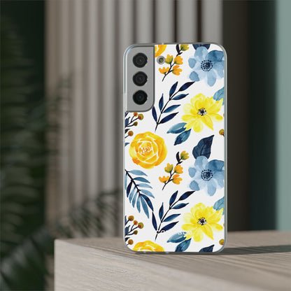 Golden Bloom Samsung S22 Plus Case - Soft