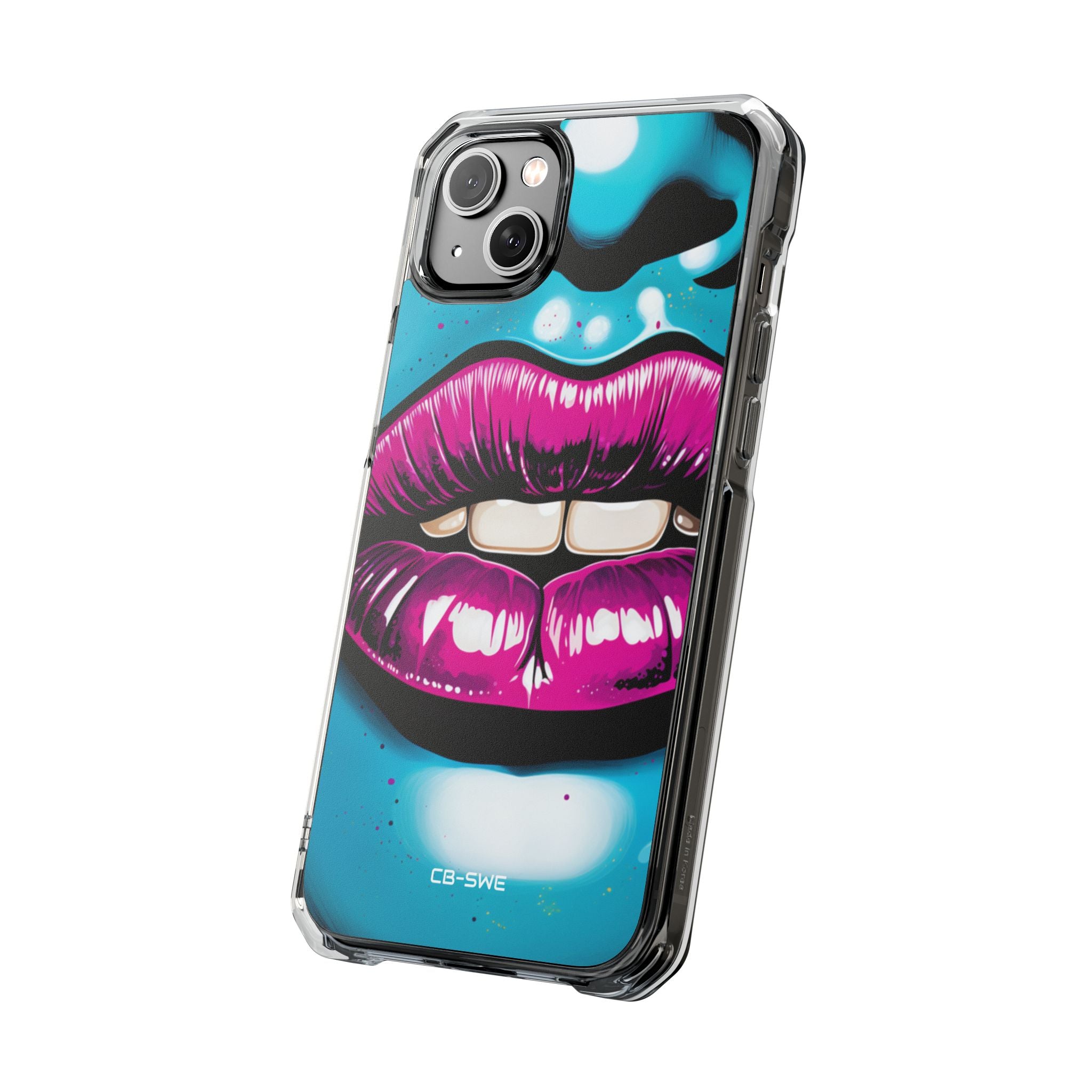 Vivid Lips Contrast iPhone Case - Impact