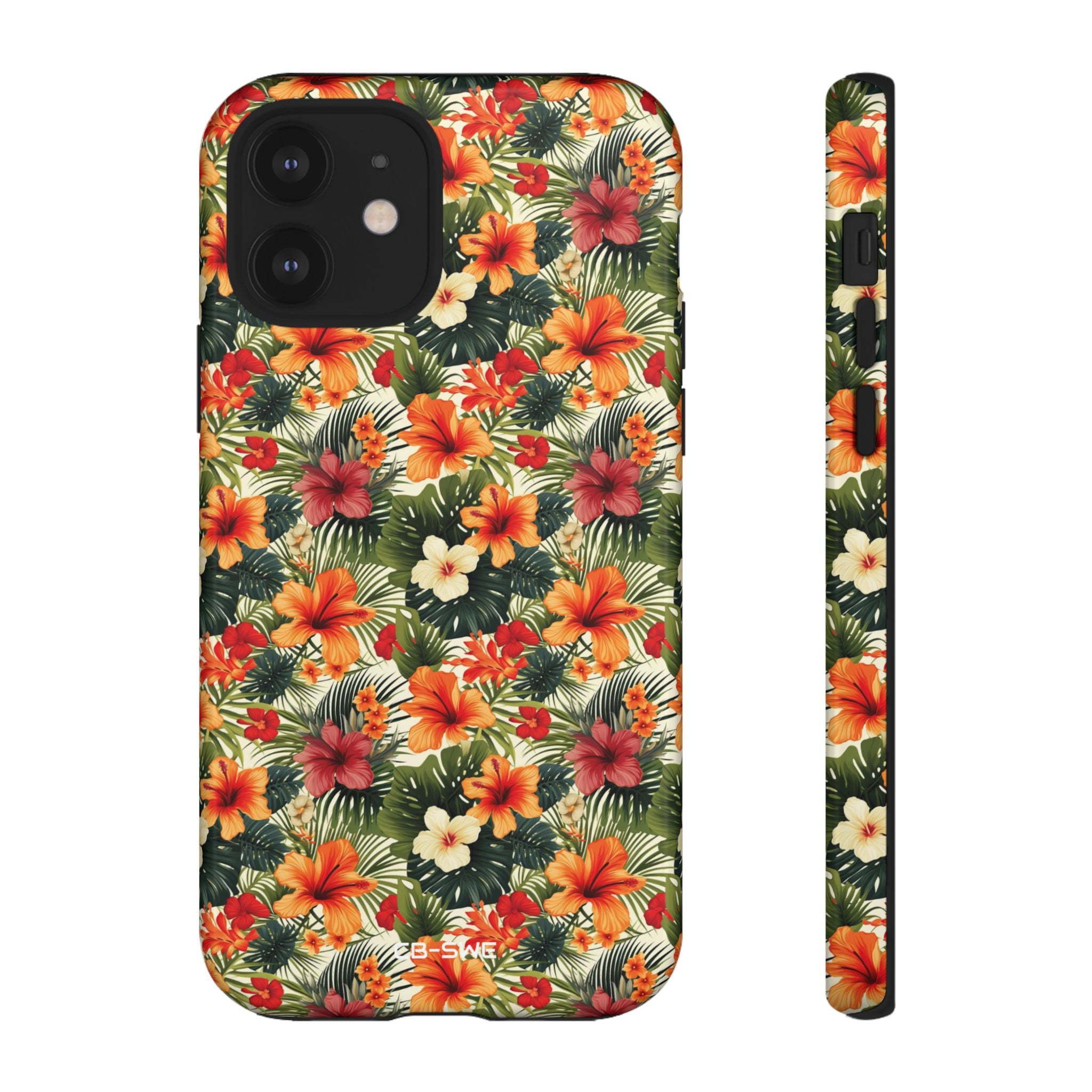 Tropical Blooms Flourish - iPhone Case