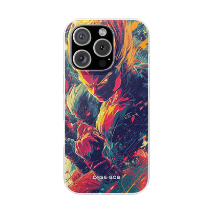 Yellow Fury iPhone 16 Pro Case - Soft