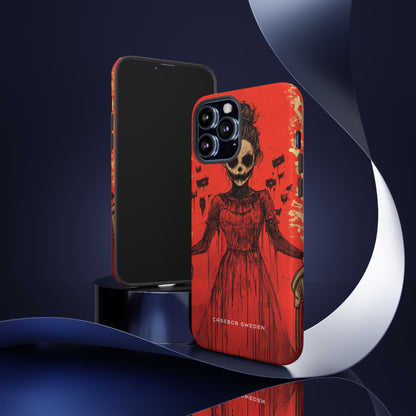 Haunting Scarlet Descent iPhone 13 - Tough Phone Case