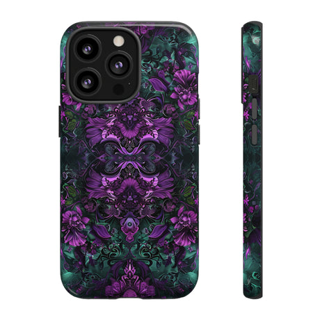 Baroque Floral Gothic - Protective Phone Case