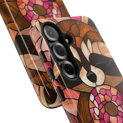 Raccoon Holds Donut - Samsung Case