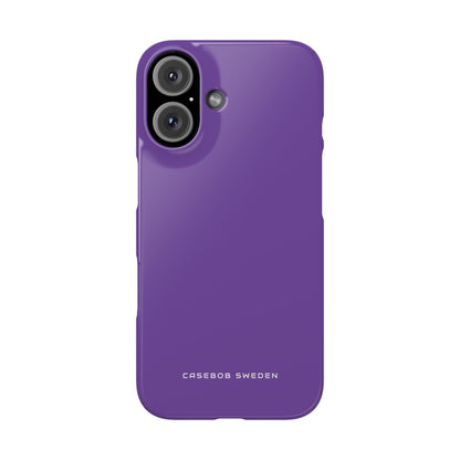 Blue Violet iPhone 16 - Slim Phone Case