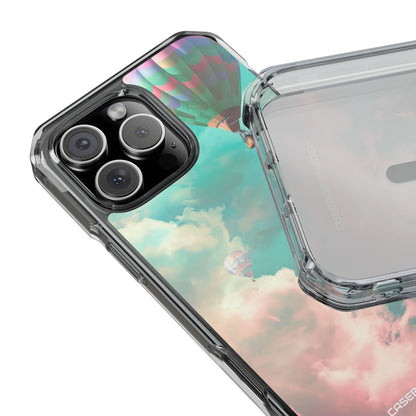 Pastel Balloon Adventure - Clear Impact iPhone 16 Phone Case