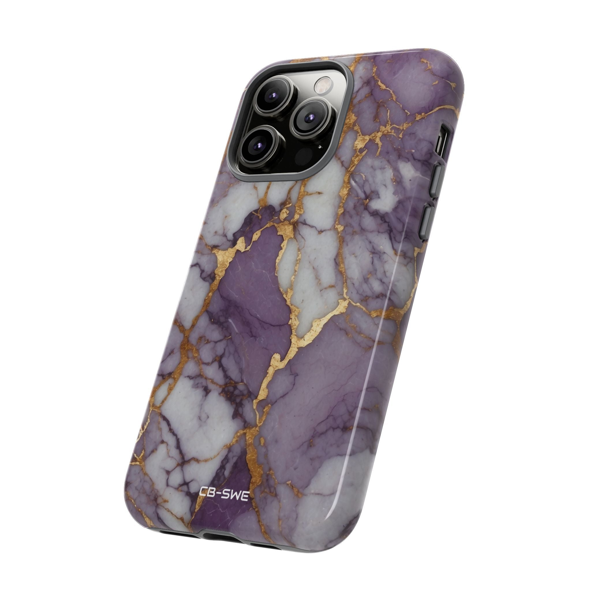 Lavender Veins Flow - iPhone Case
