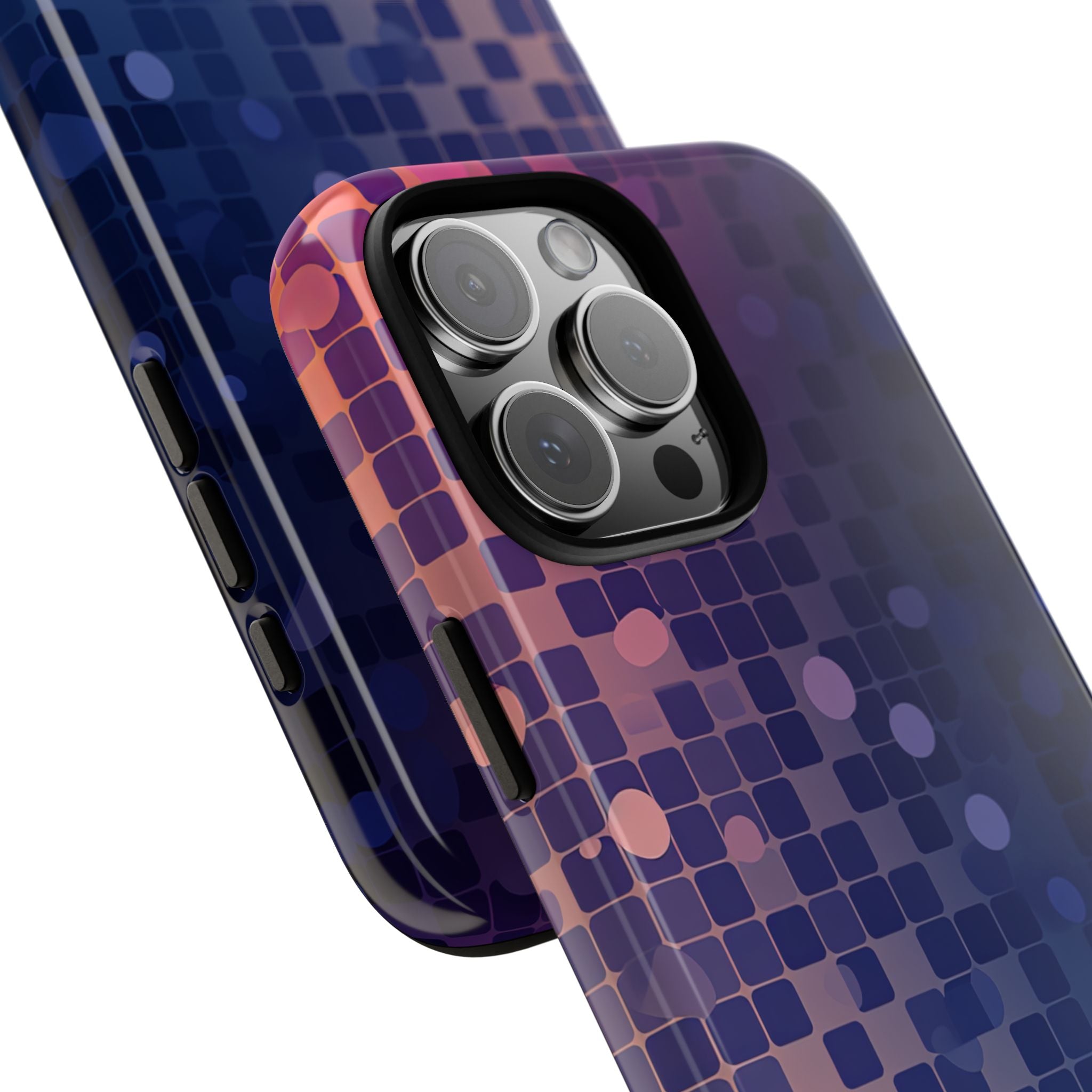 Vibrant Pixel Bloom iPhone 16 - Tough