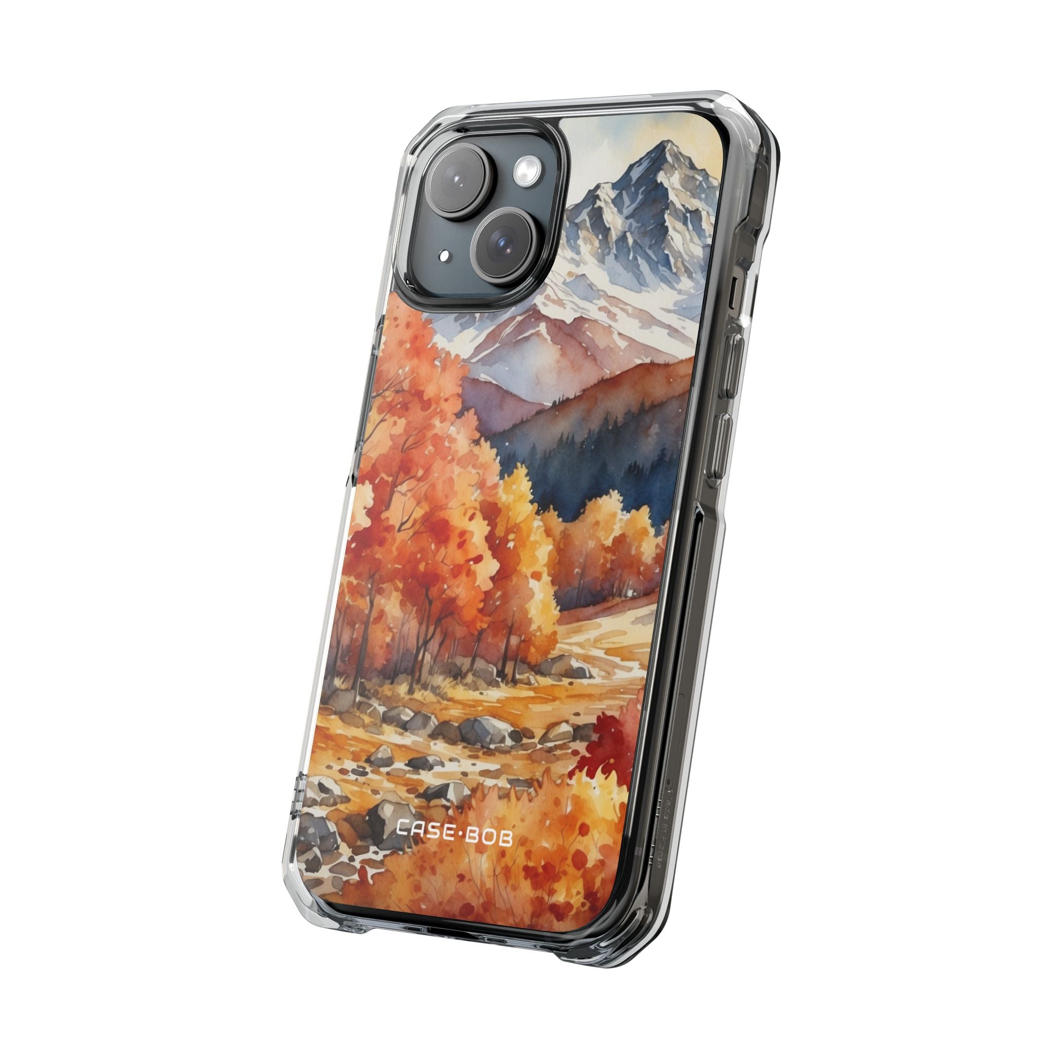 Snowcap Glow iPhone 15 Case - Impact