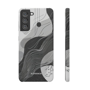 Monochrome Elegance | Slim Phone Case for Samsung