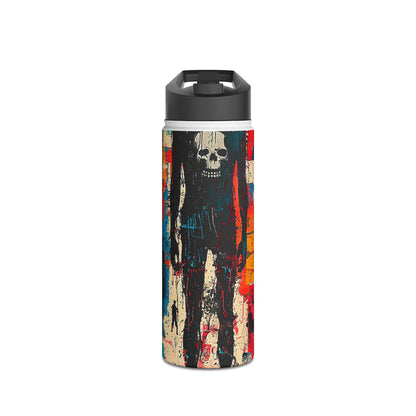 Skull Shadow - Stainless Steel Water Bottle