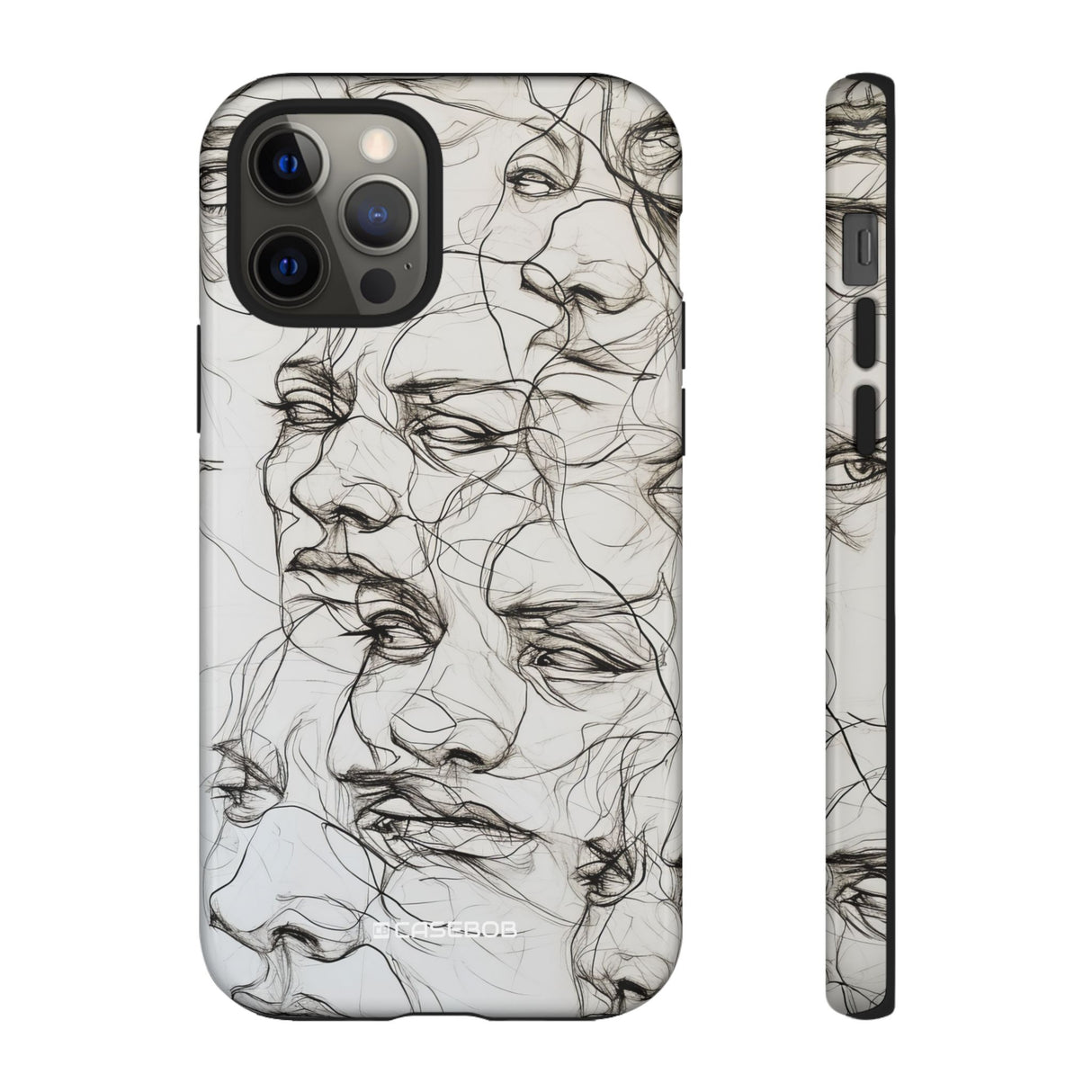 Ethereal Faces | Protective Phone Case for iPhone