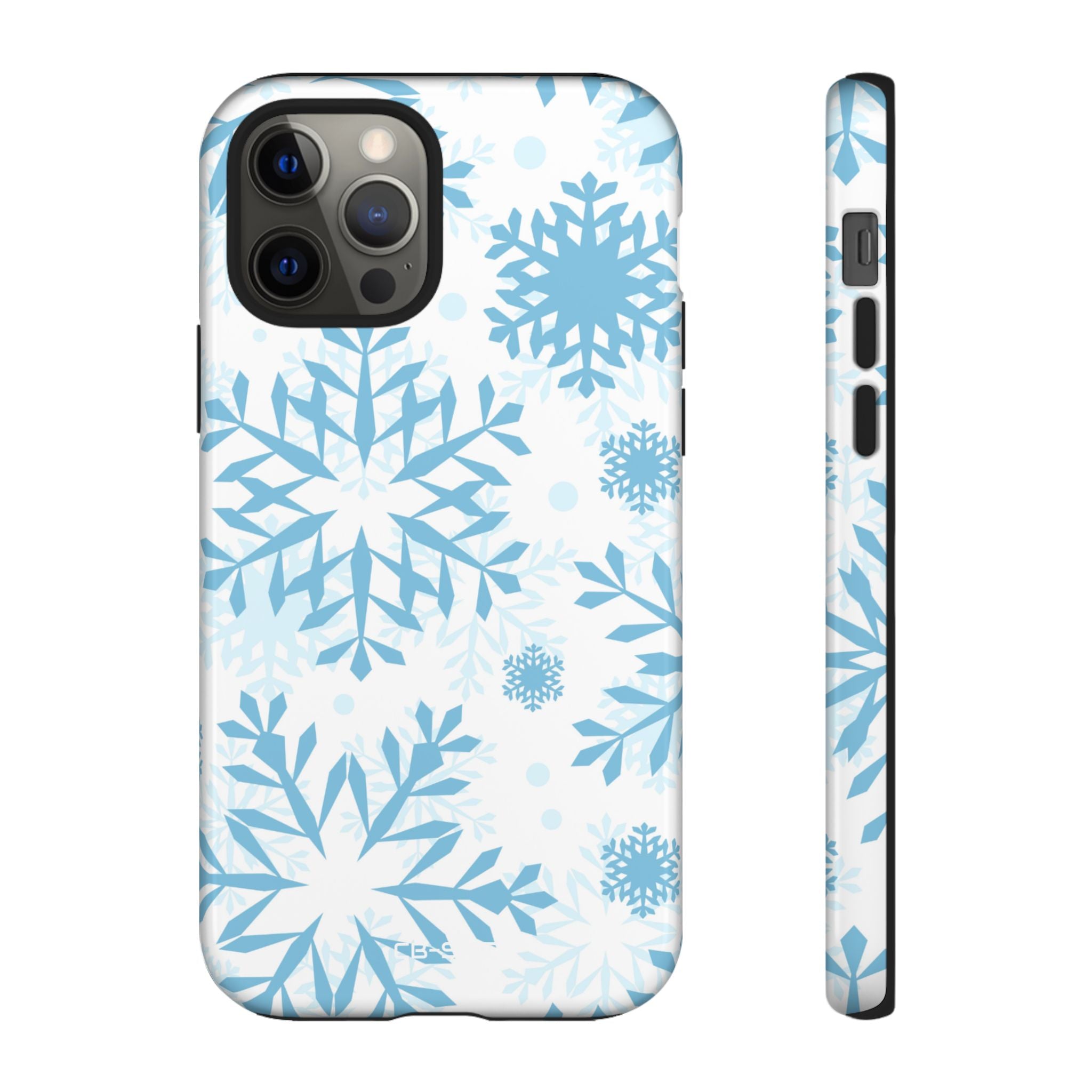 Winter Snowflake Symphony - iPhone Case