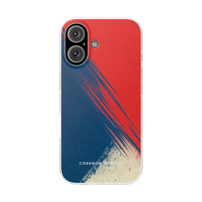 Vintage Brushstroke Harmony iPhone 16 - Flexi Phone Case