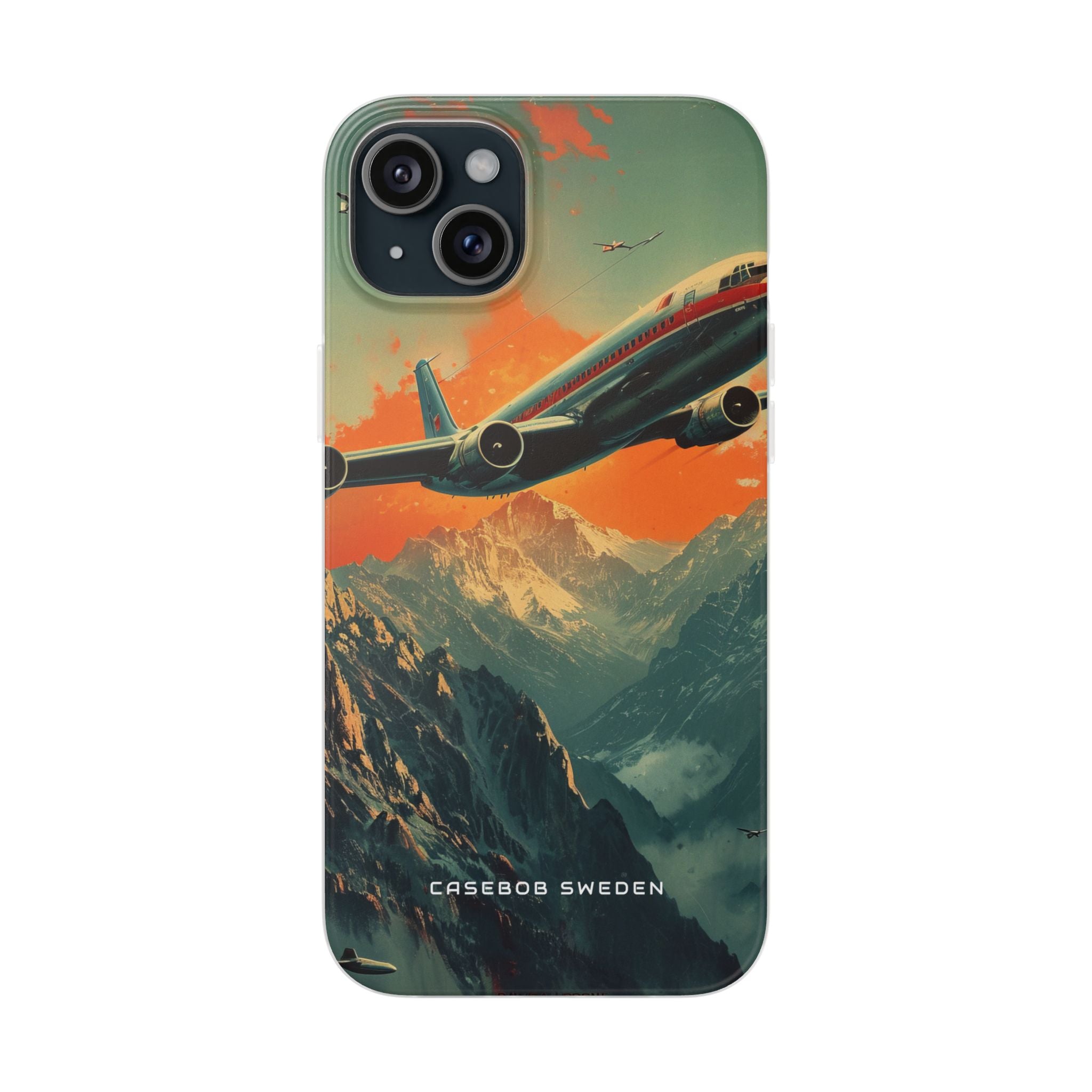 Vintage Skyward Adventure iPhone 15 - Flexi Phone Case