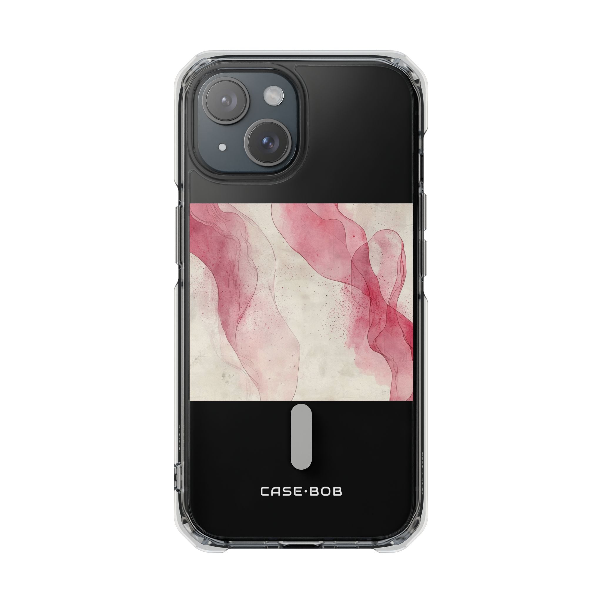 Crimson Ribbons iPhone 15 Case - Impact