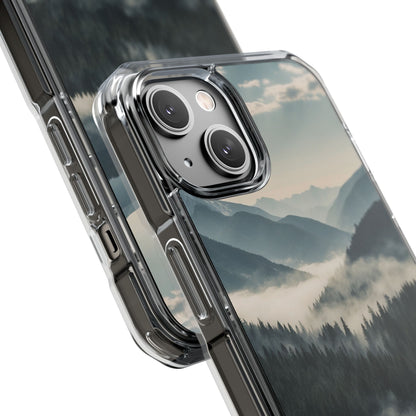 Misty Forest Embrace iPhone Case - Impact