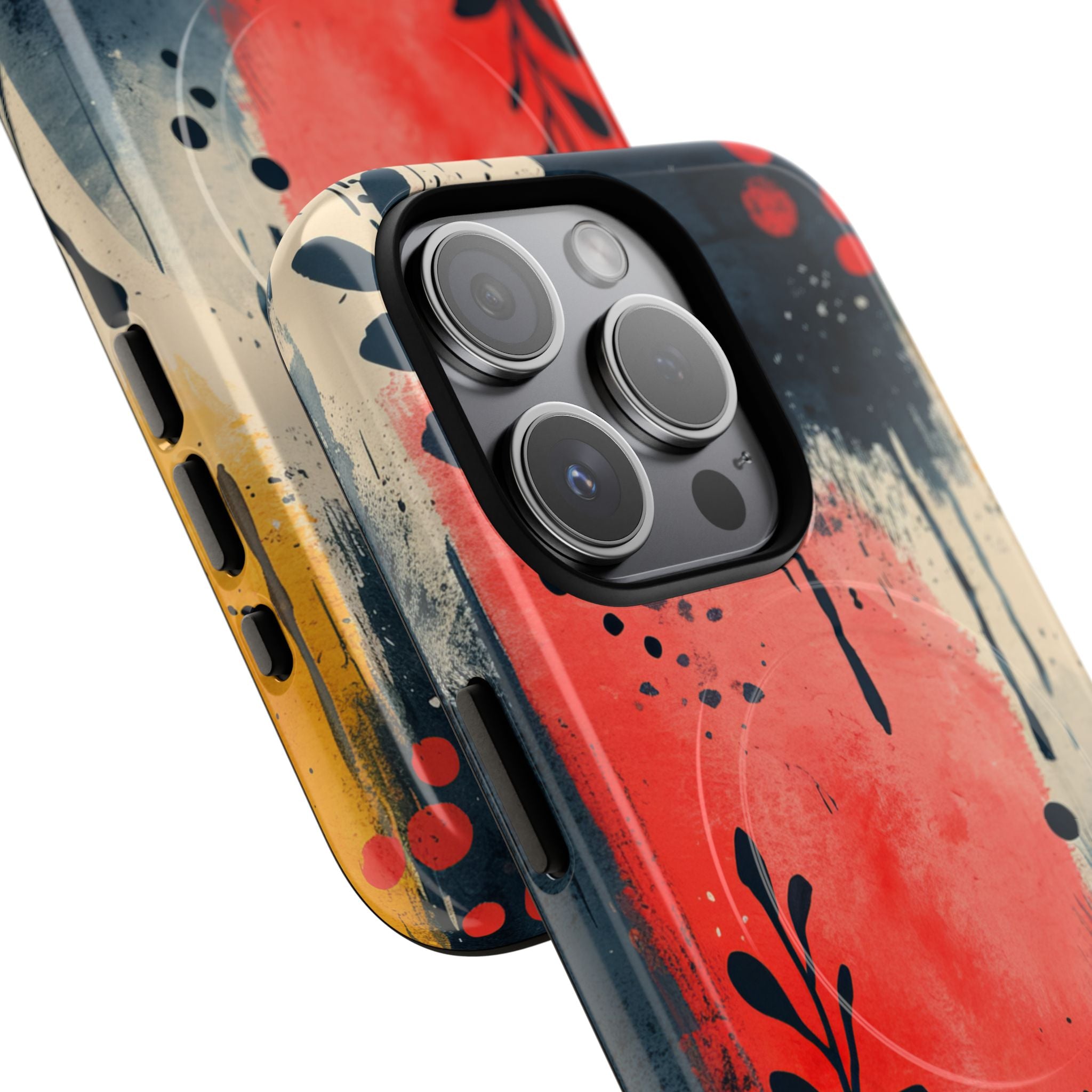 Vibrant Floral Energy iPhone 15 | Tough+ Phone Case