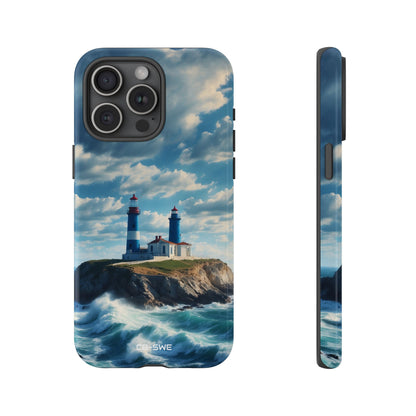 Lighthouse Guards Waves - iPhone Case