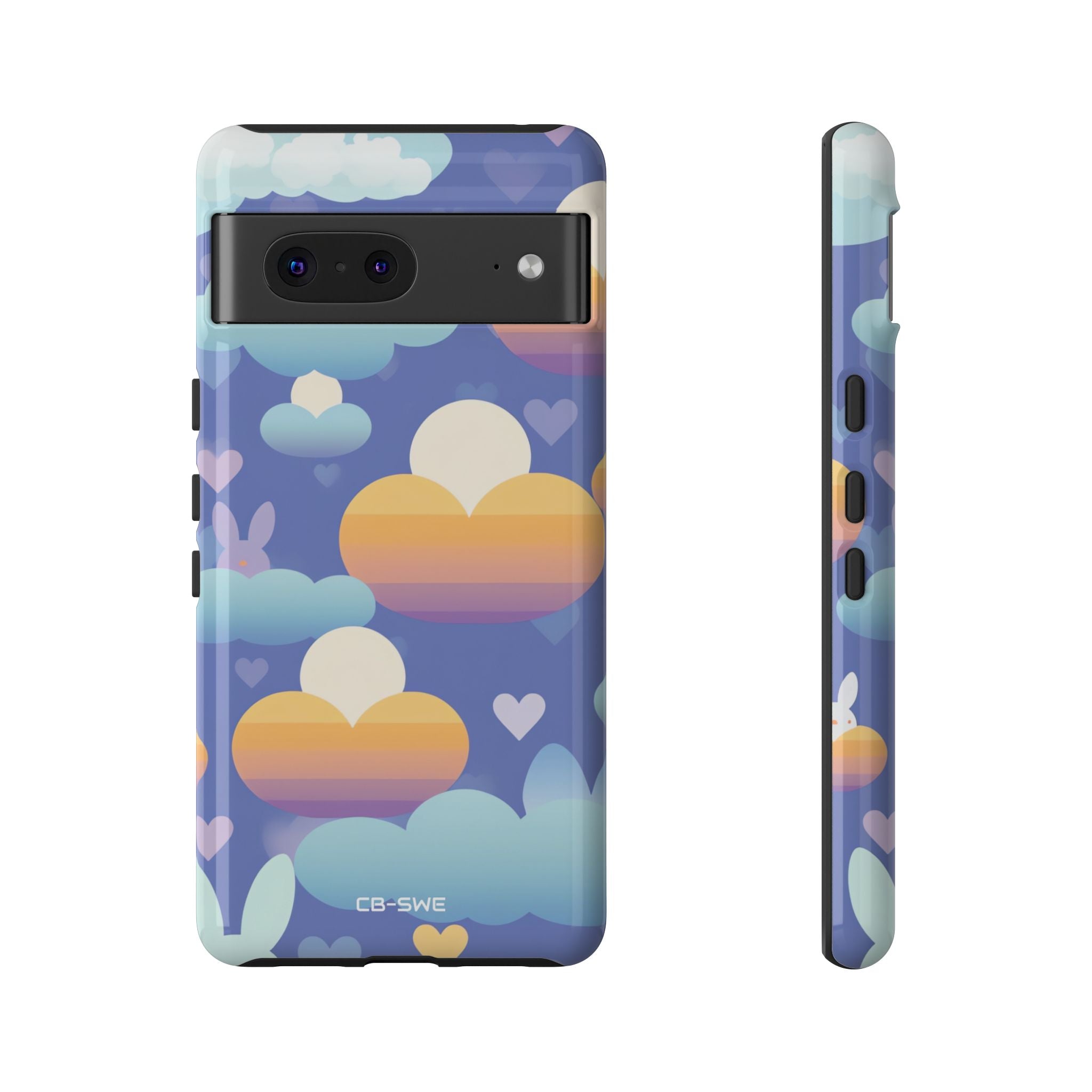 Bunnies Dance Among Clouds - Google Pixel Case