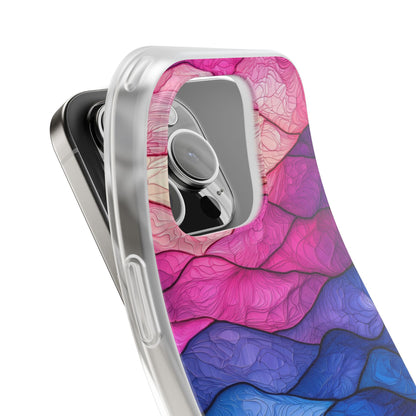 Wavy Vein Gradient iPhone 16 Pro Case - Soft