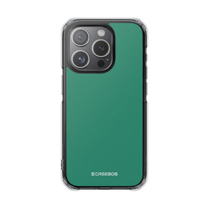 Illuminating Emerald | Phone Case for iPhone (Clear Impact Case - Magnetic)