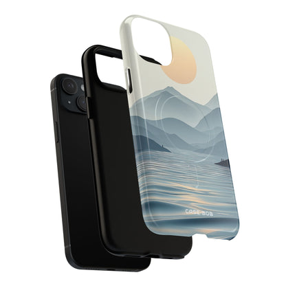Golden Horizon iPhone 15 Plus Case - Tough+