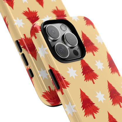 Red Trees Shine - iPhone Case