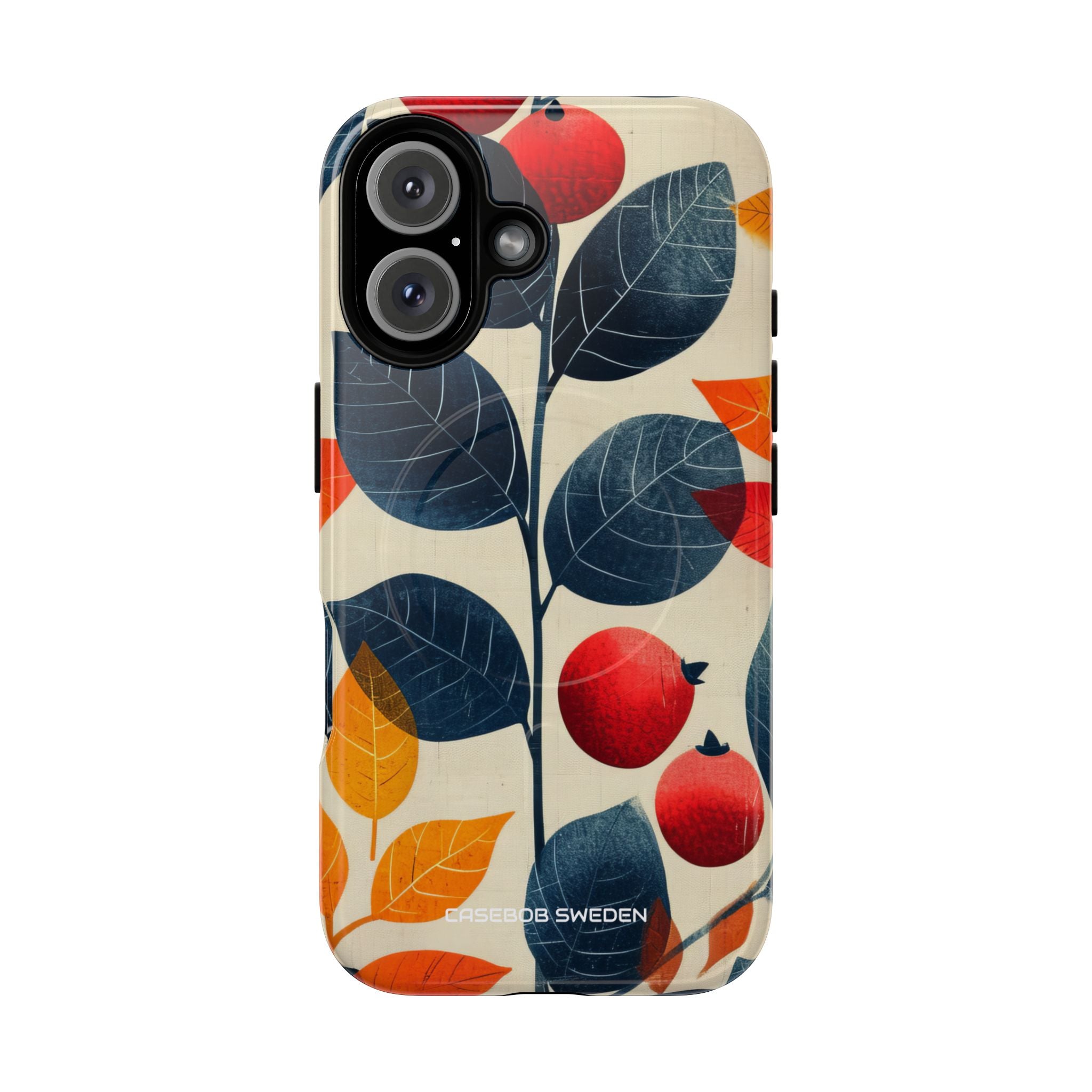 Autumn Nature Pattern - Tough + MagSafe® iPhone 16 Phone Case