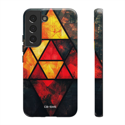 Triangles Illuminate Warmth - Samsung Case