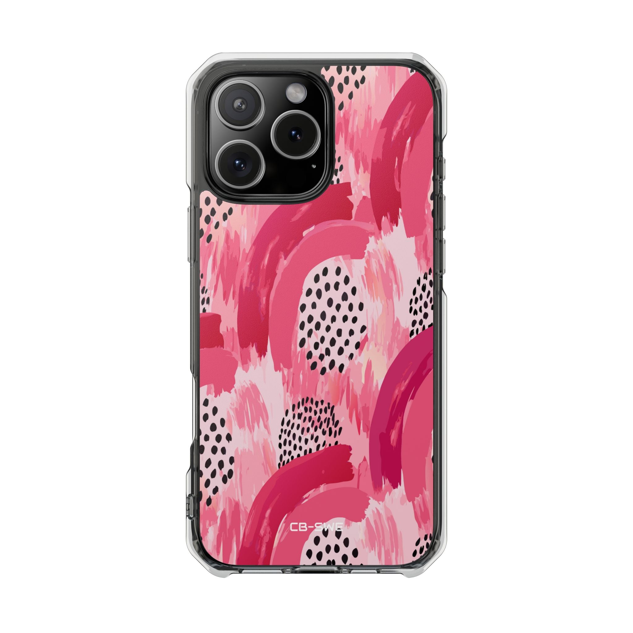 Vibrant Brushwork Dance iPhone Case - Impact