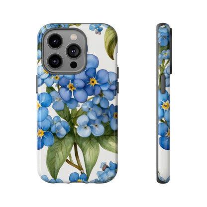 Forget-Me-Nots Bloom - iPhone Case