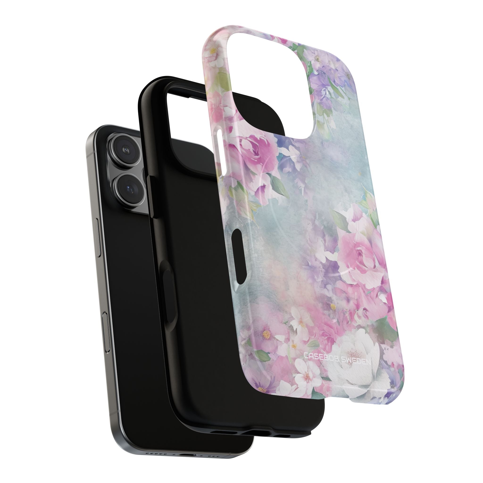 Dreamy Floral Watercolor - Tough + MagSafe® iPhone 16 Phone Case