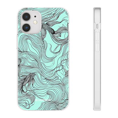 Aqua Serenity | Flexible Phone Case for iPhone