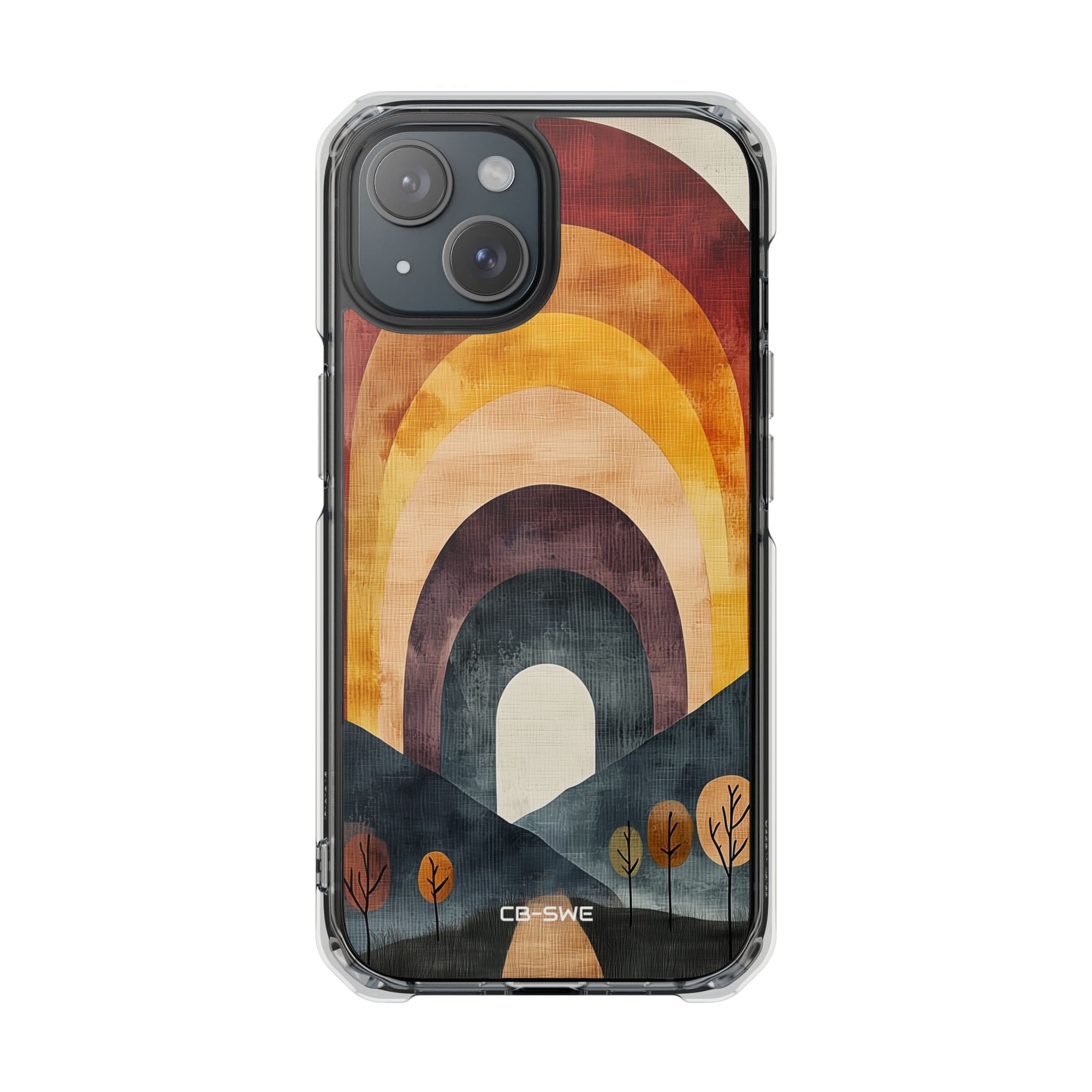 Earthy Arches Embrace iPhone Case - Impact