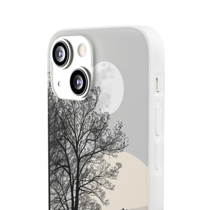 Moonlit Elegance | Flexible Phone Case for iPhone